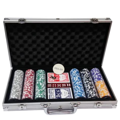 maleta de poker 300 fichas numeradas